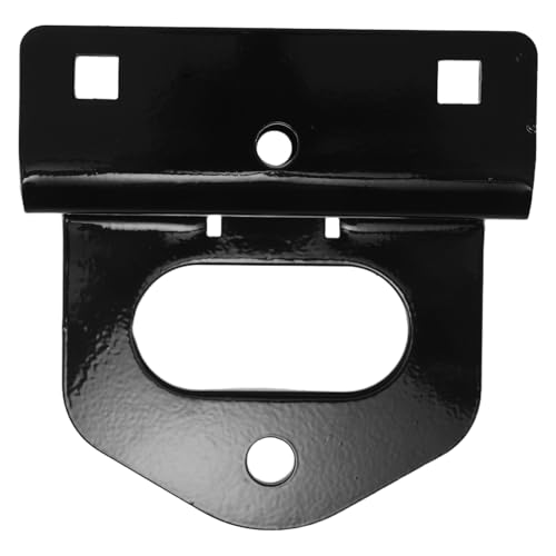 Cabilock 1 set di attacco per gancio di traino per tosaerba, gancio di traino per rimorchio per tosaerba con raggio di sterzata zero, con viti e accessori di montaggio per trattorini da giardino