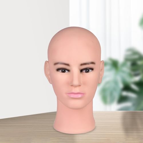 Soporte de exhibición de maniquí para pelucas y accesorios de peinado en tiendas y peluquerías 8