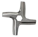 Universal Steel Blade for Hand Meat Grinder - Size #5 - Electric Grinding Accessories Blades Parts - Replacement Metal Cutting Blade Knife (1)