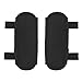 CMAIR4U Tactical Vest Shoulder Strap Pad 2 Pack, Plate Carrier Shoulder Cushion Pads with Soft Mesh for Airsoft Gear (BK)