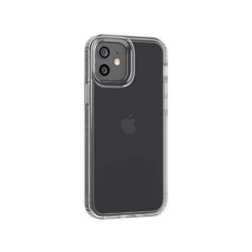 Image of tech21 Thermoplastic Polyurethane Evo Clear Phone Case For Apple Iphone 12 Pro With 10 Ft. Drop Protection, Clear