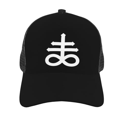 Leviathan Cross and Serpents Unisex Mesh Baseball Caps - Classic Adjustable Hat3