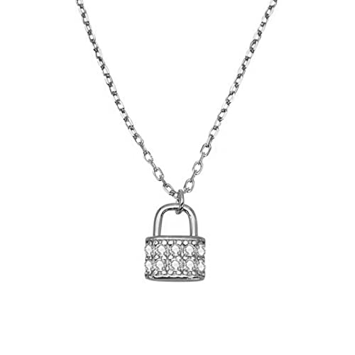 Collier femme S925 romantique en cristal pour cadeau d'anniversaire d'amitié