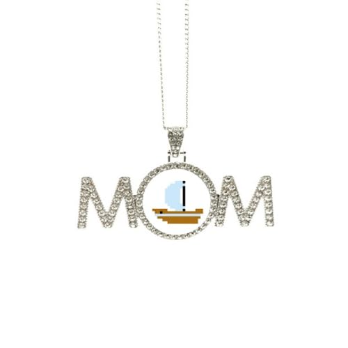 Bijou d'anniversaire collier voilier pour les vacances au bord de mer
