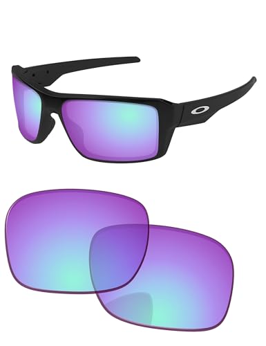 Image of Replacement Lenses for Oakley Double Edge OO9380 66mm Sunglass - Precision Fit, UV Block & Impact Resistant