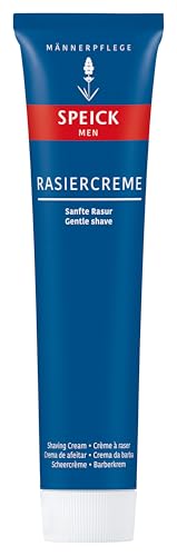 Speick Men Rasiercreme – Für die tägliche Nassrasur, mit Speick-Extrakt & pflegender Formel, 75 g