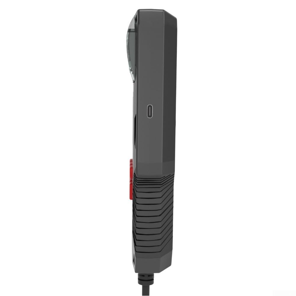Analizador De Diagnóstico De 12v/24v con Impresora Térmica Integrada, Construcción En Abs Y Metal, para Profesionales del Diagnóstico Automotriz.