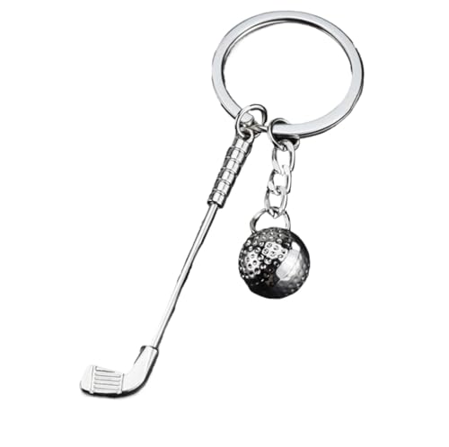Porte-clés de voiture et pendentif mode pour sac à main en métal argenté