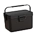 kowaku Insulated Cooler Box Ice Chest Small Personal Portable 3.8L Cold/Heat Preservation Cooler Container for Party Stall Boat Home, Black