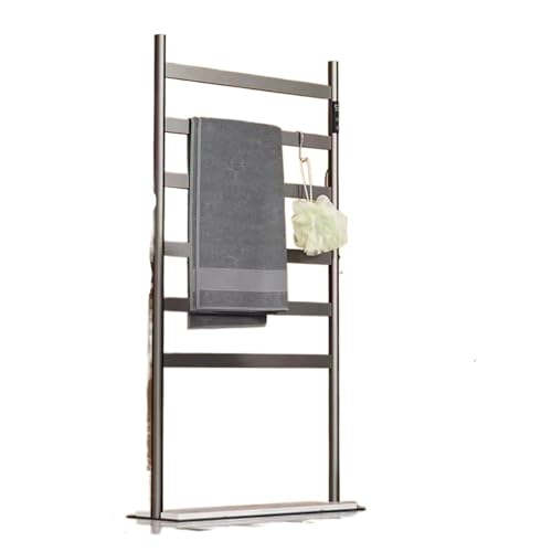 Toallero con Soporte De Acero Inoxidable 304, Calentador Eléctrico Independiente, Toallero Caliente