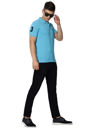 Image of Peter England Men's Slim Fit Polo Shirt