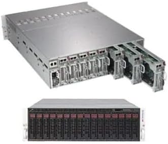 Supermicro SYS-5039MD8-H8TNR MicroCloud Barebone Single CPU, 8-Node, 3U MicroCloud System, X11SDD-8C-F, 938NH-R1K68B L6 Virtual Server System