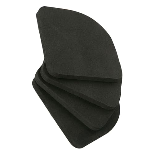 Hemobllo 16 pièces Tapis Vibration pour Machine à Laver Coussinets Réducteurs de Vibrations Noirs Protection Antichoc pour Appareils Électroménagers Résistants à Lhuile Corrosion