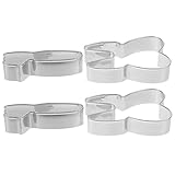 Photo Gallery zunoxaz kit per decorazione torte 4 pezzi spazzolino da denti tagliabiscotti utensili da forno in acciaio inossidabile per fondente Photo Gallery zunoxaz kit per decorazione torte 4 pezzi spazzolino da denti tagliabiscotti utensili da forno in acciaio inossidabile per fondente