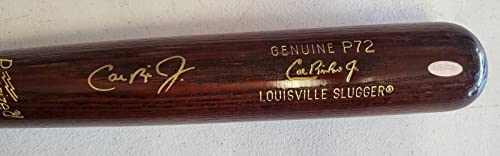 Cal Ripken Jr. Orioles Signed Louisville Slugger Genuine Bat Steiner Cert Auth - Autographed Mlb Bats #TOP10