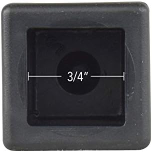 Miniatura 3 de Lanza de plástico cuádruple, se adapta a 34" cuadrado (10, negro)