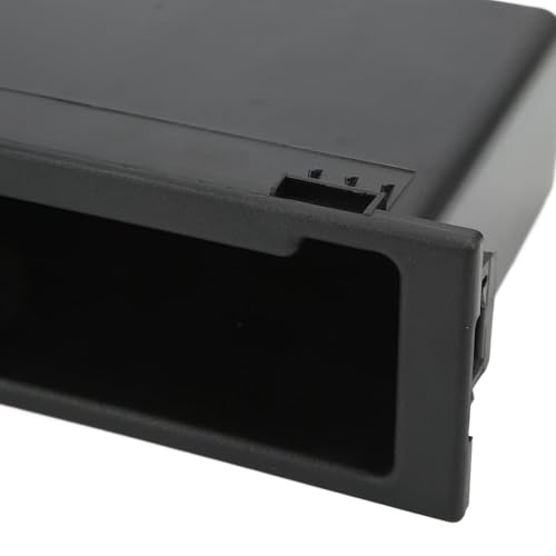 Hapivida Car Radio Storage Box, Tool-Free Single DIN Dash Stereo Pocket Center Console Organizer 7.5x2.4x4.5 Inches for Mazda Vehicles Audio System Accessories by Hapivida - Image 4