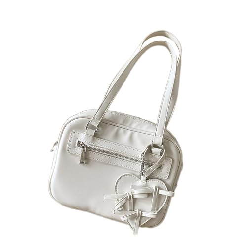 Élégant sac à main coréen en cuir synthétique aux finitions soignées