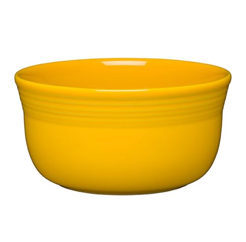 Fiesta® All-Purpose Gusto Bowl, 28oz (6inch) – Durable Ceramic, Lead-Free, Dishwasher/Microwave/Oven Safe – Made in USA Dinnerware - Daffodil