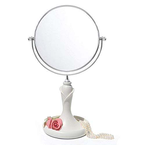 Desktop Double Sided High Definition Make Up Mirror European Style