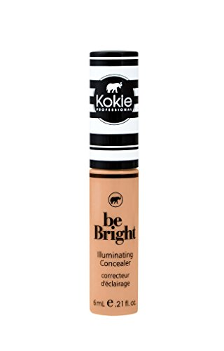 Kokie Cosmetics Be Bright - Concealor and Color Correctors, Medium Tan, 0.21 Fluid Ounce