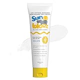 Sunblocz SPF 50 Baby + Kids Sunscreen, Natural Mineral Zinc Oxide, Waterproof, Certified Reef Safe 4 oz