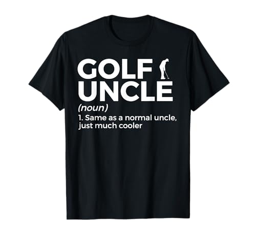 Divertido Golf Tío Definición Golfing Camiseta