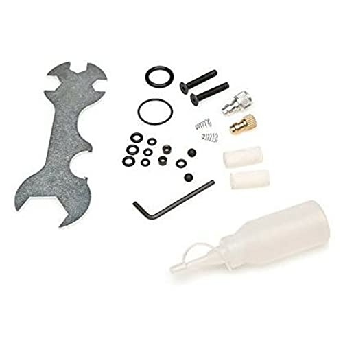 3 Stage Stirrup Pump Hand Pump,4500PSI High Pressure Air Gun Rifle Filling Pump for PCP Cylinder Airgun, Scuba Tank, Cars,Road Mountain Bikes,Paintball,Bleed valve,Portable Hand Tire Floor Pump - Image 6