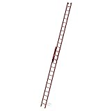 Vollkunststoff-Schiebe-Seilzugleiter,2-teilig, 2 x 14 Sprossen - 36214