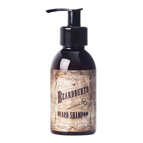 Beardburys Champú para Barba y Bigote, Limpiador Suave, Hidrata y Suaviza, Sin Parabenos, Ideal para Uso Diario, Apto para Todo Tipo de Barba 150ml