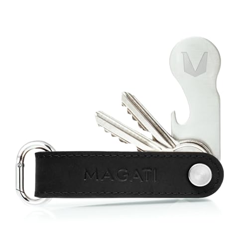 Key Organizer - Schlüsseletui aus Echtleder,...