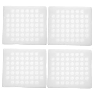 DOITOOL Quail Egg Tray Holder 52-Grid Pearl Material Egg Storage Organizer for Refrigerator and Kitchen Countertop