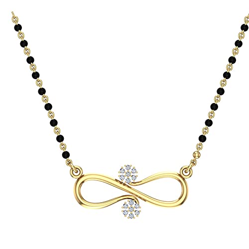 14K/18K Yellow/Rose/White Gold Designer Mangalsutra for Women-image-41
