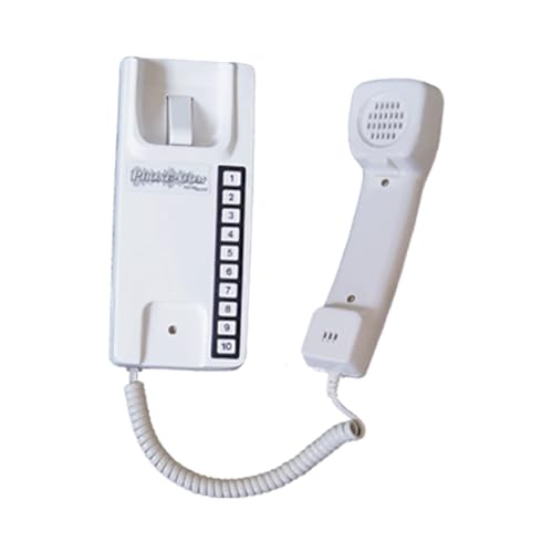 NEWMAR NMR-PI-10(WH) / 10 Station Phone Com Handset White