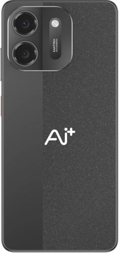 Image of AI+ Pulse 2, 6.745 inch HD+ Display, 6GB RAM, 128GB Storage, 50MP Rear Camera, 6000mAh Battery, Android 16, Black | 6GB RAM, 128GB Storage, 50MP Rear Camera, 6000mAh Battery, Android 16