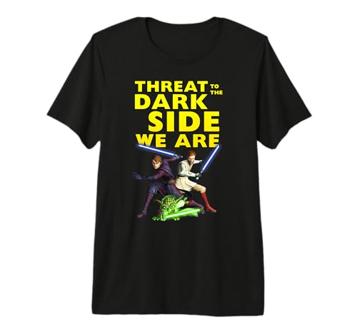 Star Wars The Clone Wars Threat To The Dark Side t-shirt vetement geek collection