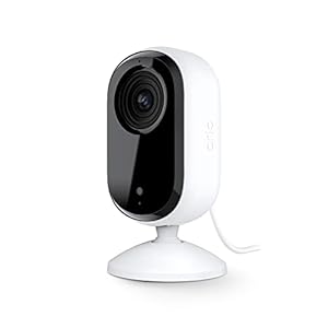 Arlo Essential Indoor 2K Überwachungskamera (2nd Generation) - 1 Pack - Home Security, Babyphone, Haustierkamera, 2K Kamerasystem, Weiß - VMC3060 ​