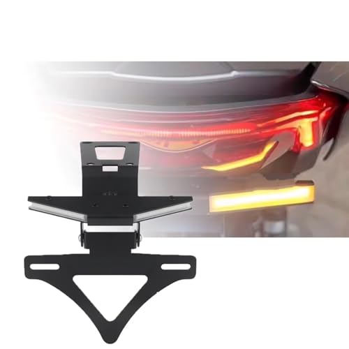 Support plaque immatriculation haut de gamme clignotant intégré Monster 950 - 4
