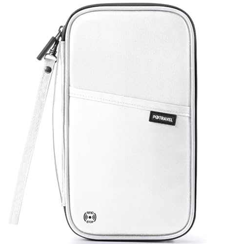 Image of VanFn RFID Travel Passport Wallet, Family Passport Holder, Trip Document Organizer P.Travel Series