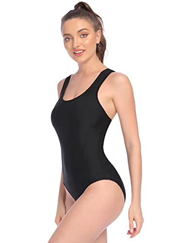 image for Tremaker Women's Conservative Athletic Racerback One Piece Training Sw