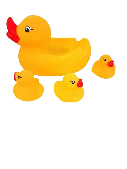 MANSHAL MALL Cute Duck Family Animals Swimming Water Toys Non-Toxic,BPA Free Colorful Soft Rubber Float Squeeze Sound Squeaky Bathing Toy for Baby Chu Chu Toy Set of 4 (1 Duck + 3 Ducklings) (B0CX8WXX43) Amazon Price History, Amazon Price Tracker