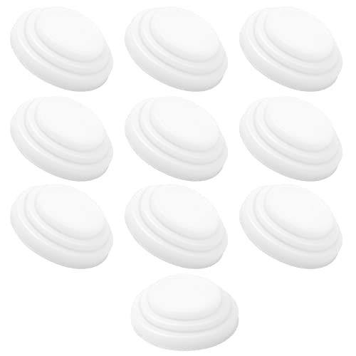 Amortiguadores Puerta Coche - LNSYSNS 10 Pieza Puerta del Coche Borde Protector - Coche Pegatina de Protección con Respaldo Adhesivo - 27 mm Parachoques Protector Cover