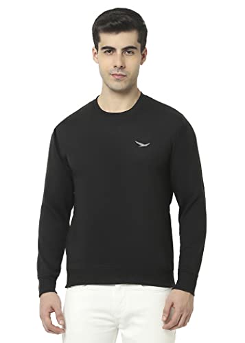 Image of HiFlyers Men's Cotton Blend Casual Crew Neck Sweatshirt