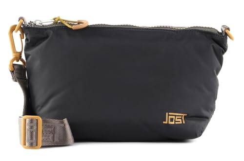 Jost Kemi Crossbody Bag Black, bolso bandolera compacto en color negro