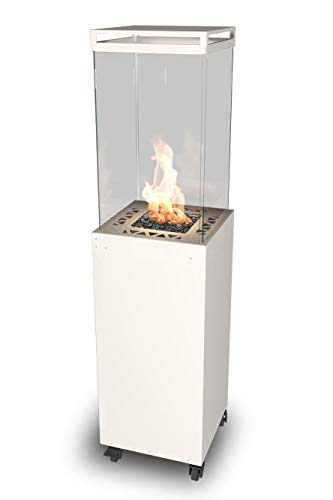 Planika Lighthouse [ Gas Fire Outdoor]: White