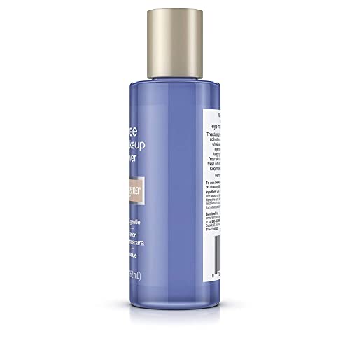 Image of Neutrogena Gentle Oil-Free Eye Makeup Remover & Cleanser for Sensitive Eyes, Non-Greasy Makeup Remover, Removes Waterproof Mascara, Dermatologist & Ophthalmologist Tested, 5.5 fl. oz ( Pack of 3)