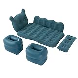 Cama inflable para acampar en coche, colchón de viaje para SUV, colchón inflable para asiento trasero al aire libre