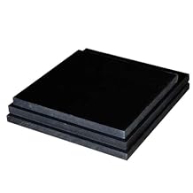 1pc Black Bakelite Plate, 4x250x250mm SD Bakelite Sheet, Bakelite Insulation Board, Electrical Sheet Bakelite Board