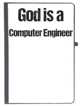 UDNAG Ruled Notebook Diary ‘Computer Engineer | is a Computer Engineer’, [A5 80Pages 80GSM]