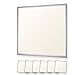 LEDVero Pannello ultrasottile con trasformatore EMV2016 regolabile, Bianco caldo 3000K, 62x62, 36W, 3000lm, 6 Pezzi